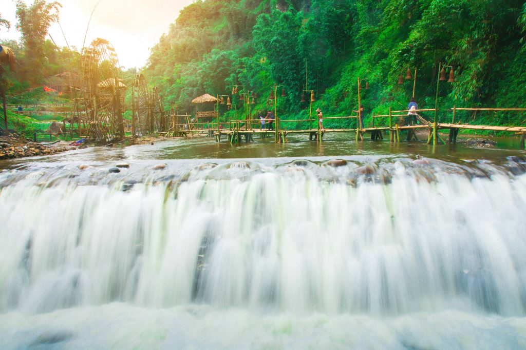 Tien Sa waterfall, Cat Cat Village, Sapa, Vietnam