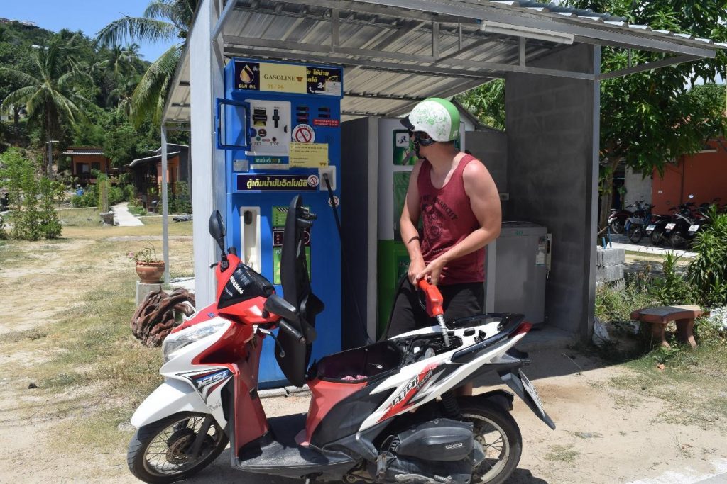 Scootering around Koh Phangan, Thailand