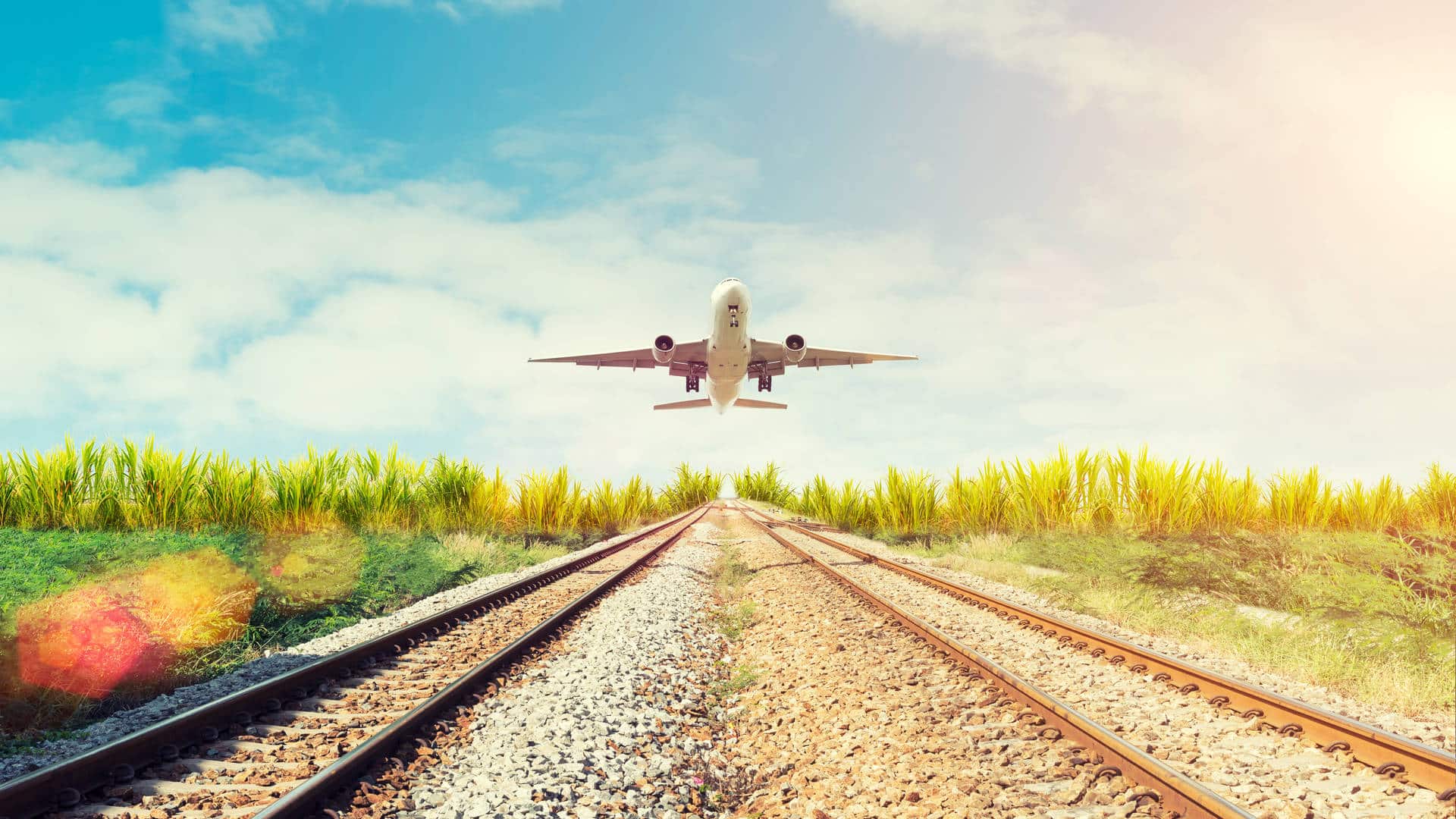 The environmental impact of taking a train vs. flying