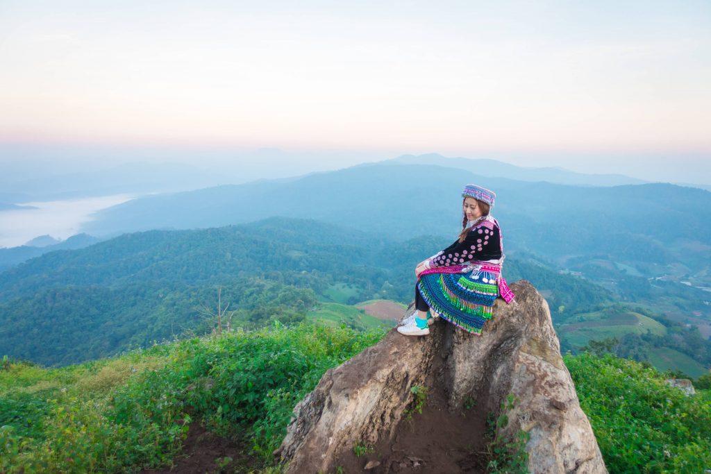 Hmong tribe woman