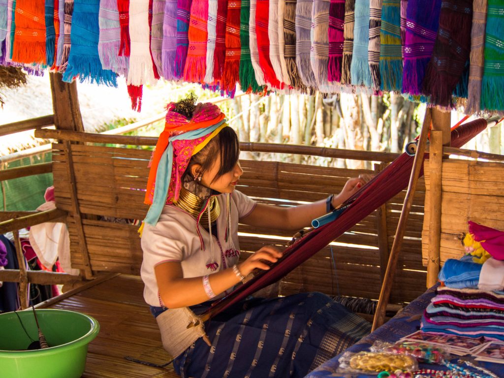 Karen woman, Chiang Mai, Thailand