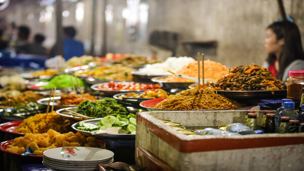 Street food, Luang Prabang, Laos