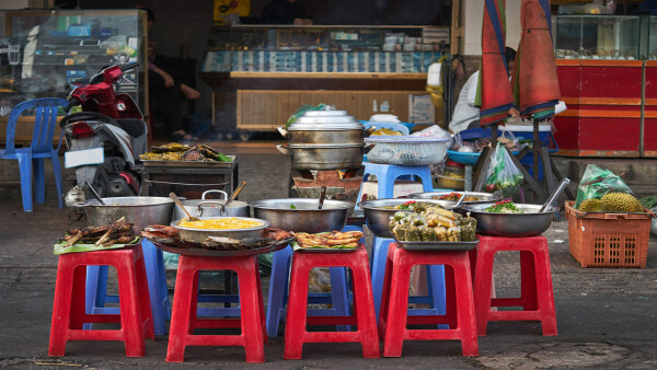 Street food, Phnom Penh, Cambodia