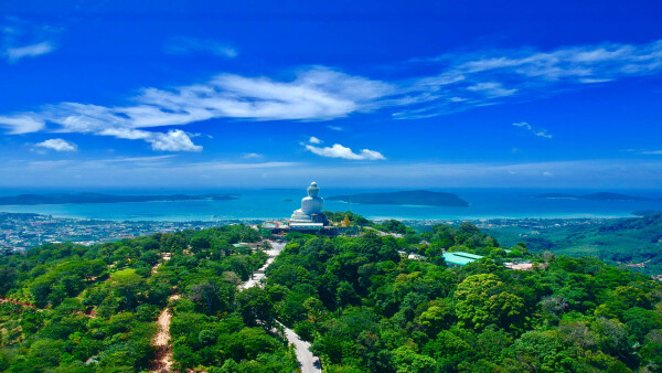 View of Kata Beach from the Big Buddha, Phuket