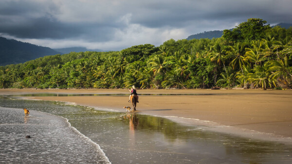 Solo travel, Uvita beach, Costa Rica