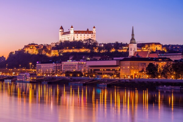 Bratislava central Europe