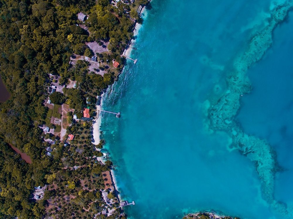 aerial of Isla Grande