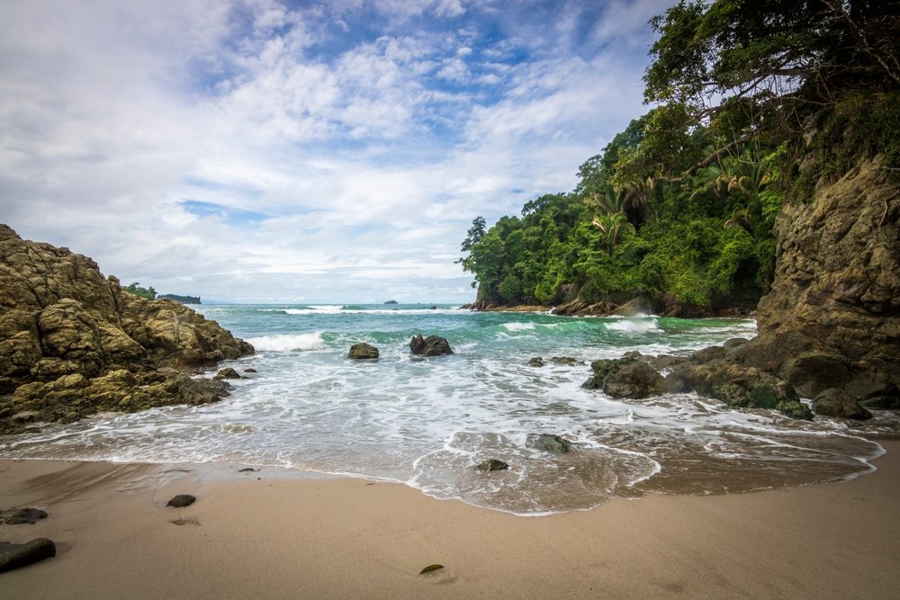 Playa Escondido near Manuel Antonio beach Costa Rica