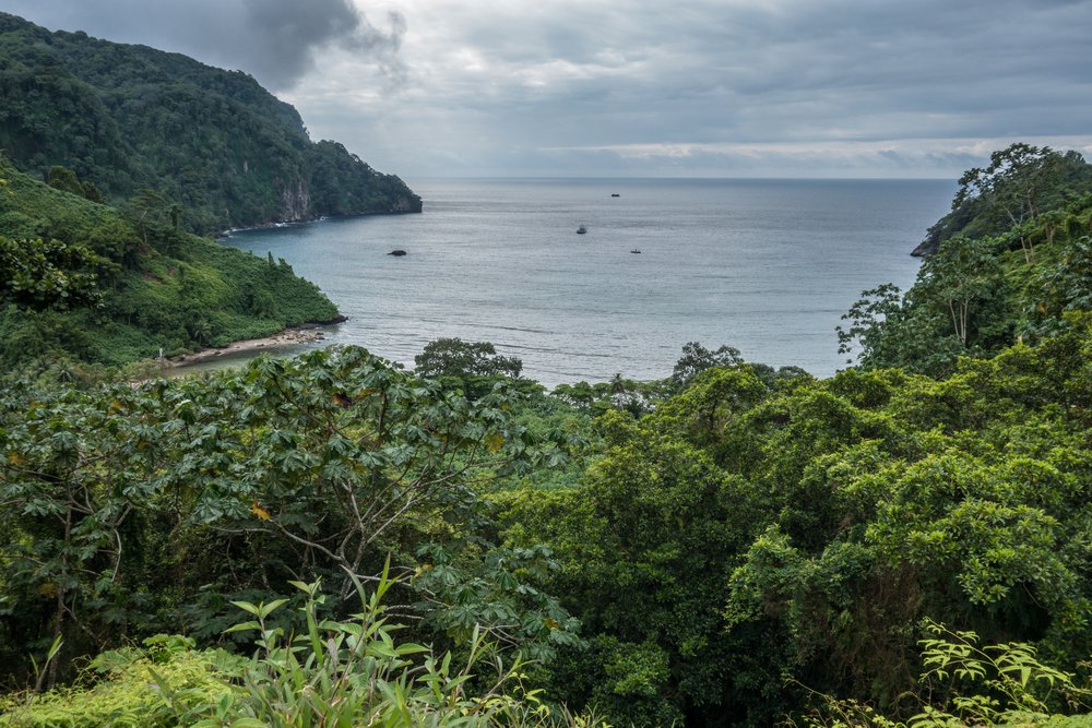 View of Coco Beach, Costa Rica